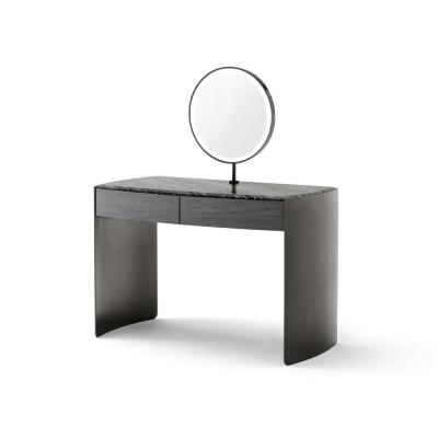 China Marble Metal (Size) Design Adjustable Italian Modern Bedroom Furniture With Mirror Dressing Table Bedrooms for sale