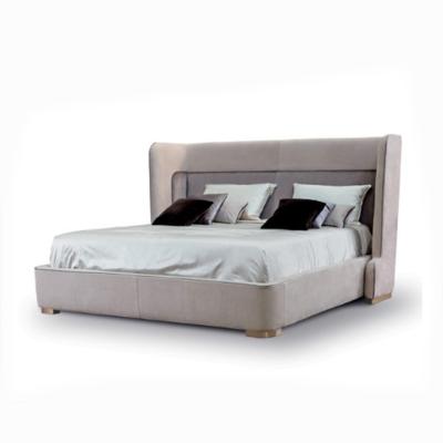 China Modern Luxury Bed Room King Size Bed Furniture Upholstered Design for sale