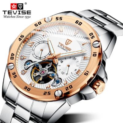 China Tevise T865 Top Brand 2020 New Model Watch Men Stainless Steel Luxury Wrist Watch for sale