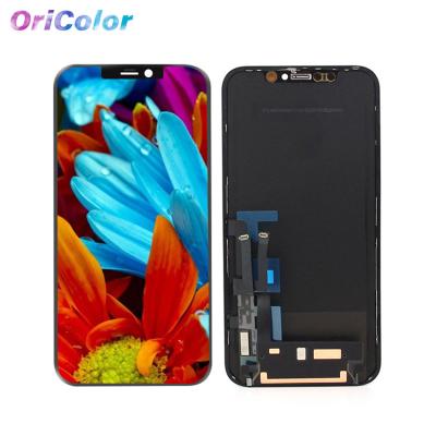 China Oricolor Black Mobile Phone LCD Screen For Iphone 11 6.1 inch LCD for sale