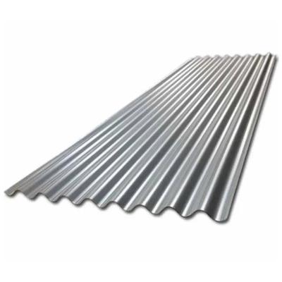 China Roofing Sheet Factory Vendor Metal Sheet Galvanized Steel Regular Roofing Spangle Corrugated Coated for sale