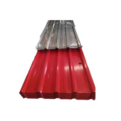 China Roof Corrugataed Steel Sheet Backing Plate PPGI Metal Sheet Galvanized Color Coated for sale