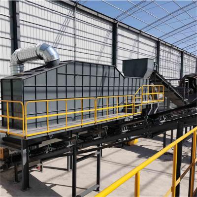 China Solid Waste Stability Magnetic Eddy Current Air Separator For Garbage for sale