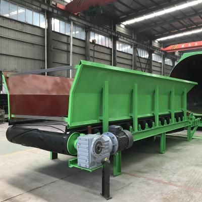 China Solid Waste Be Fit For Truck Loading Unloading Crushing Stone Sand Gravel Mobile Rubber Belt Conveyor Machine for sale