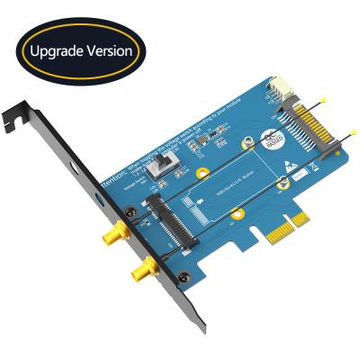 中国 USB ミニ PCI-E PCI エクスプレスから PCI-E 1X アダプタ Windows XP 販売のため