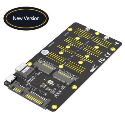 China M.2 NGFF NVMe SSD SATA Bus SSD zu SFF 8654 und SATA Adapterkarte zu verkaufen