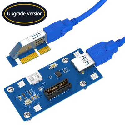 Китай 2 в 1 комбинация PCI Express PCI-E 1X до 1X / 4x / 8x / 16x Riser Card продается