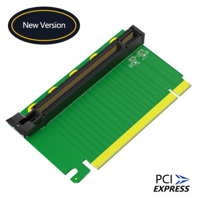 Cina PCI-e 16X 3.0 90 gradi inverso da maschio a femmina Riser Card Adapter per server 2U (direzione di installazione verso la CPU) in vendita