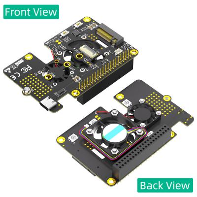 China 3 In 1 Combo M.2 NVMe SSD To PCI-E Adapter For Raspberry Pi 5 for sale