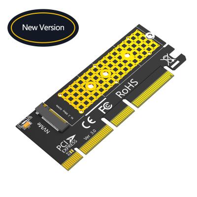 China NVMe Adaptador M.2 PCIe SSD para PCI-e x4 / x8 / x16 Converter Card para M.2 (M Key) NVMe SSD 2280/2260/2242/2230 à venda