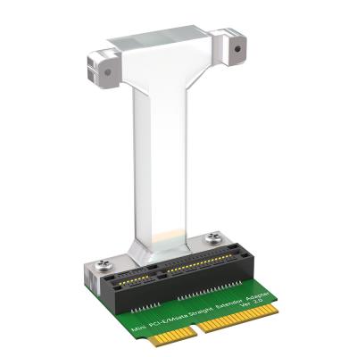 Chine Adaptateur mini PCI-E/mSATA (installation verticale) pour les cartes 3G/4G, WWAN LTE, GPS et MSATA. à vendre