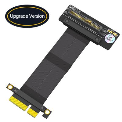 China SFF-8639 U.2 90° a PCI-E 3.0 4X Cable de extensión de cinta para y conectividad rápida en venta