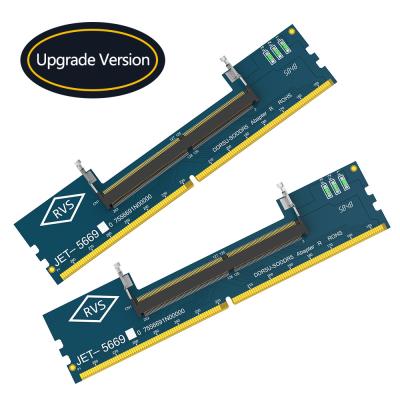 China Laptop DDR5 RAM naar SO DDR5 U-DIMM Desktop Adapter Card, Memory Tester SO DDR5 naar DDR5 U-DIMM Converter Te koop