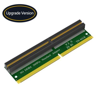 China Laptop SO-DIMM Memoria RAM DDR4 260pin ranura para el escritorio DDR4 DIMM Adaptador Tarjeta de protección de prueba en venta