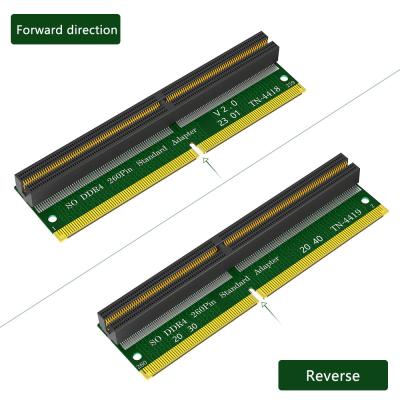 Китай Ноутбук SO-DIMM Мемориальная оперативная память DDR4 260pin слот на рабочий стол DDR4 DIMM адаптер тест-карта защиты продается