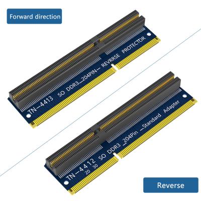 China Standard SO-DIMM 204PIN DDR3 Memory Test Protection Adapter For STD 204Pin Slot for sale