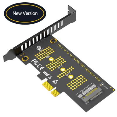 중국 M.2 NVMe SSD NGFF TO PCIE X1 어댑터 카드 M 키 인터페이스 카드 지원 PCI 익스프레스 3.0 x1 지원 NVMe SSD 2230-2242-2260-2280 크기 판매용