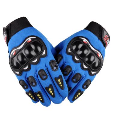 China Breathable Motorcycle Gloves For Men Women Carbon Fiber Knuckle Touch Screen Fit Dirt Mountain Bike Motocross #RG-02 for sale