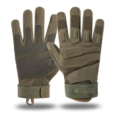 China Outdoor Sports Full Finger High Strength Tactical Gloves Cycling Non-slip Gloves Army Paintball Shooting Airsoft Military Bicycle for sale