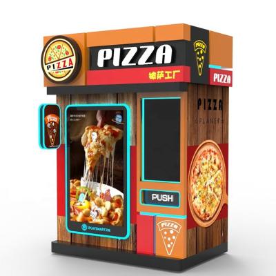 China Hot Full Automatic SDK Iplaysmart Pizza Vending Machine Robot Vending Machine Pizza For Sale Self-Serve 55 Inch Touch Screen for sale