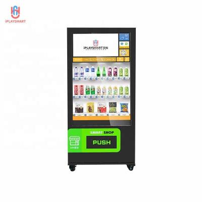 China Mall Shopping Mall Snack And Beverage Vending Machine Smart Small Drinks Vending Machine for sale