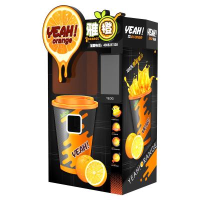 China Orange Juice Vending Machine For Supermarkets and malls vending machine for sale