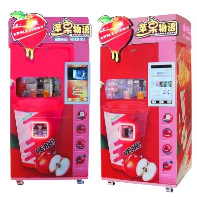 China Mall Juicer Maker Apples Juice Vending Machine Self Service Vending Machine for sale