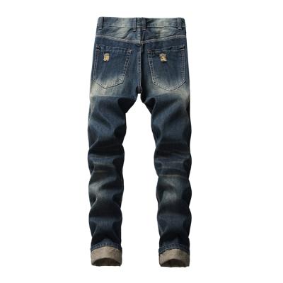 China Hot Sale Breathable Jeans Fashion Ripped Jeanstaperedvintage Mens Ripped Jeans for sale