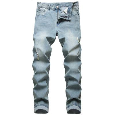 China New Style Breathable Customized Jeans Stretch Slim Fit Jeans For Men Denim Mens Pants Jeans for sale