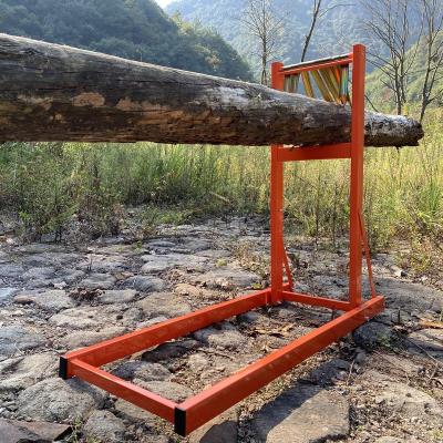 China Building Material Stores Manufacturer Supply Metal Log Rack Woodworking Sawhorse Log Rack for sale