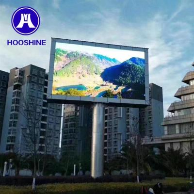 China Outdoor Hot Sale Full Color P8 Led Wall Advertising Display Screen for sale