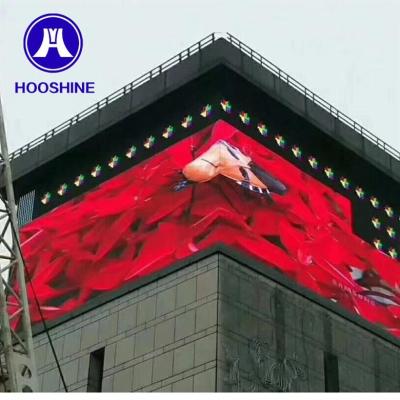 China Outdoor P6 SMD3535 Outdoor Led Wall Advertising Display for sale