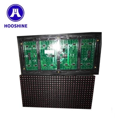 China Outdoor Outdoor Red Color Led Display Screen Taxi Top Advertising p10 for sale