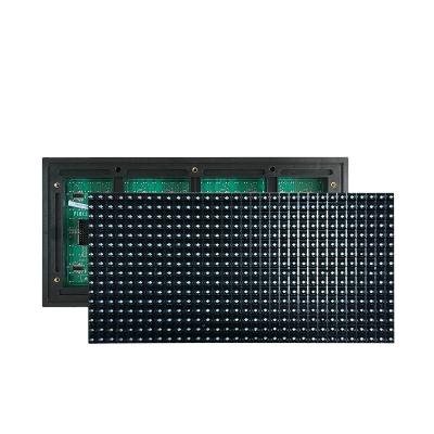 China P10 Outdoor DIP Outdoor Blue Led Text Display Module for sale