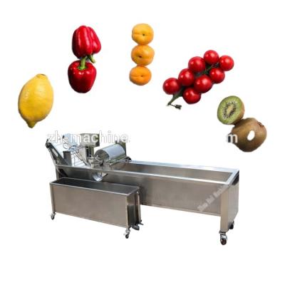 China Auto Industrial Vegetable Fruit Washing Machine Cleaning  380/220v 180KG 1.7kw Te koop