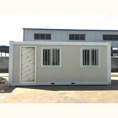 China Customized design color modern flat pack 20ft container house house with factory cost price for sale