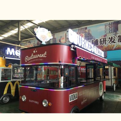 China Modern electric food truck mobile food truck for sale in Dubai and Thailand for sale