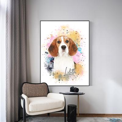 China Waterproof+ECO-Friendly Drop Shipping Custom Print Pictures Posters Print On Canvas Waterproof Wall Art Pictures Decorative Painting For Home Decor Gifts for sale