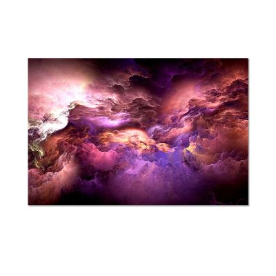 China High Resolution Print Nordic Style Cloud Purple Abstract Think Independe Wall Picture Painting For Living Room Modern Canvas Art Poster And Print for sale