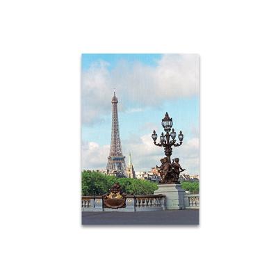 China Modern Waterprooof Eiffel Tower Vision Canvas Print Landscape Poster Wall Art Painting Decoration For Living Room for sale