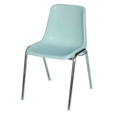 China Cheap Office Furniture Metal Legs Stackable Plastic Conference Chairs Training Meeting Chair for sale