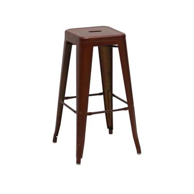 China Cheap Bar Furniture Kitchen Sneaks Industrial Restaurant Chairs Metal Bar Stool for sale