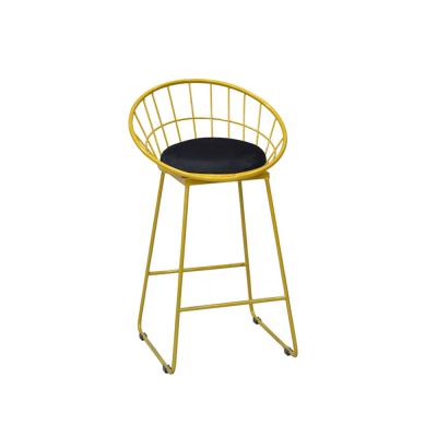 China Bar Furniture Modern Fabric Bar Stool Kitchen Counter Bar Stool High for sale