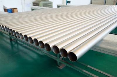 China Corrosion Preventive 18m Seamless Titanium Tube For Seawater Desalination for sale