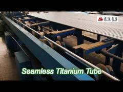 weight saving seamless titanium tube grade 2 annealed as cpi equipment