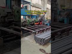 Hot Piercing of Titanium Tube in Action