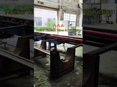Hollow Titanium Tubes in Production