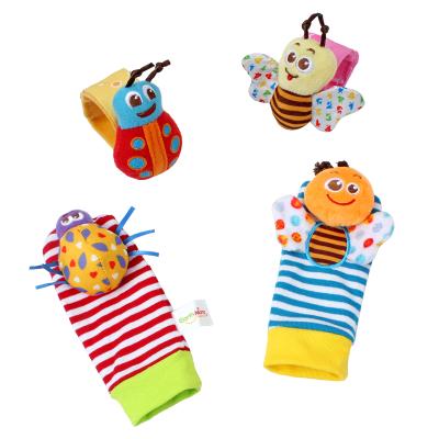 China Toy New Beetle Soft Bee Wrist Bell and Sock Combination Paper Ringer E002C for sale