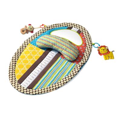 China Squeaker S016 Sozzy Brand Baby Tummy Time Play Educational Learning Mat Toy With Music Hanging for sale