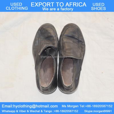 China High Grade Second Hand Shoes Factory Export Used Leather Tidy Men's Second Hand Shoes Supply High Quality Directly For Africa for sale